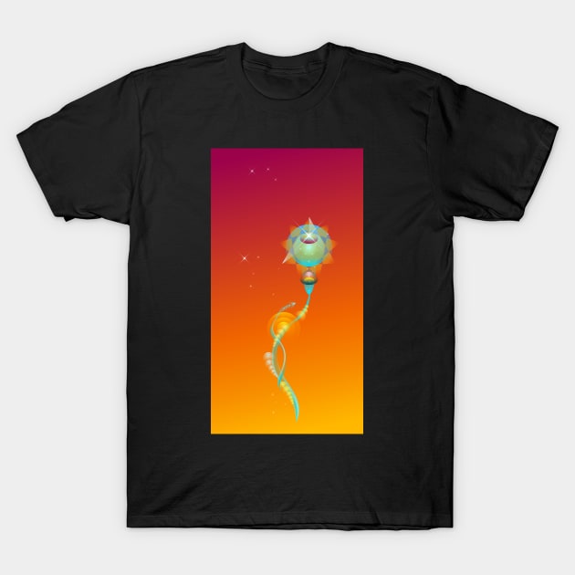 SPACE DEMENTIA 4 T-Shirt by roombirth